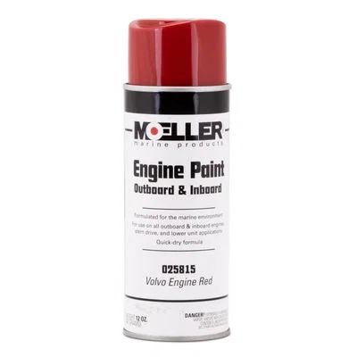 025815 – MOELLER Engine Paint, For Use On All Outboard And Inboard Engines/ Stern Drive And Lower Unit Applications H...